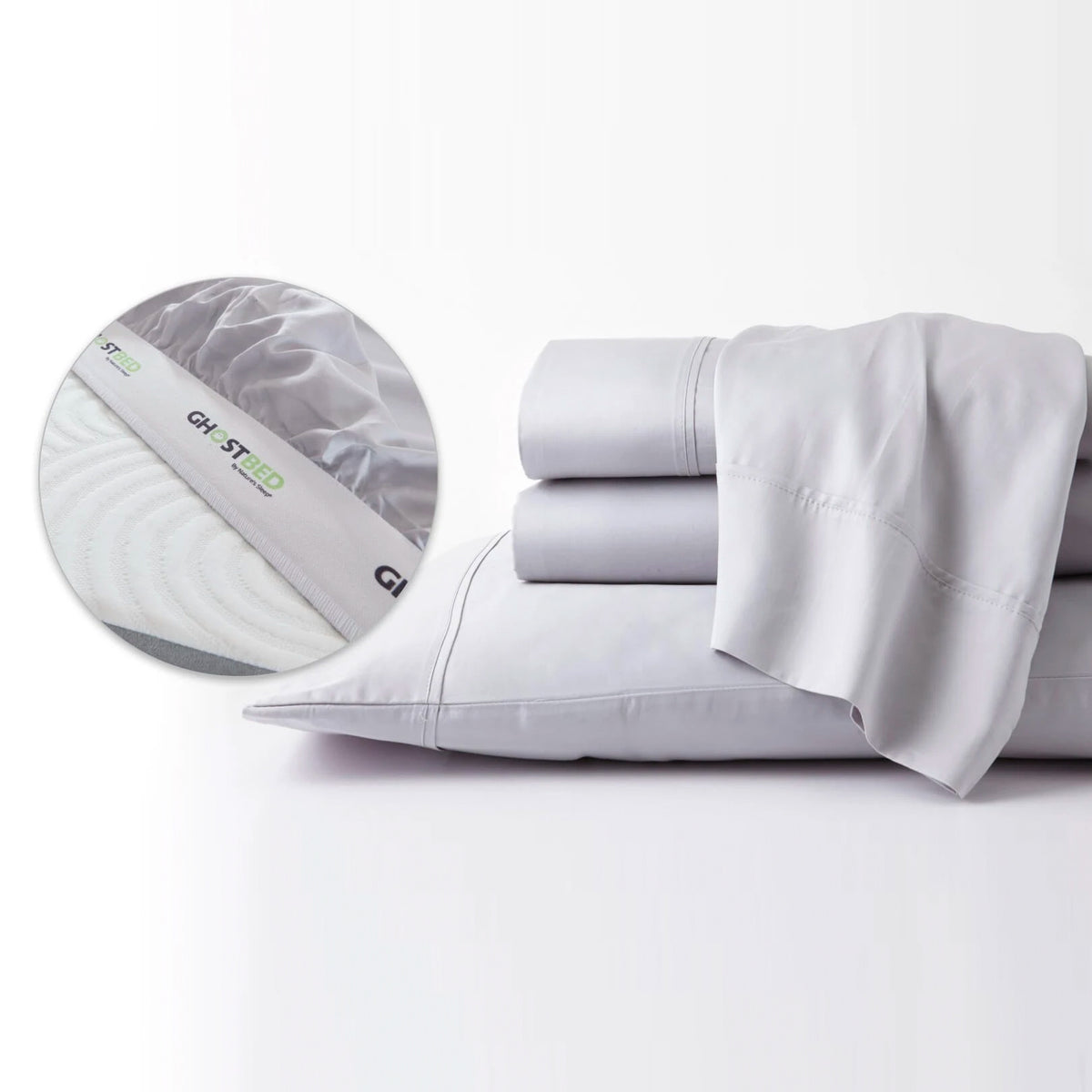 Hospitality Bulk Set of 6 White Flat Bed Sheets - Easy Care (Assorted Sizes)