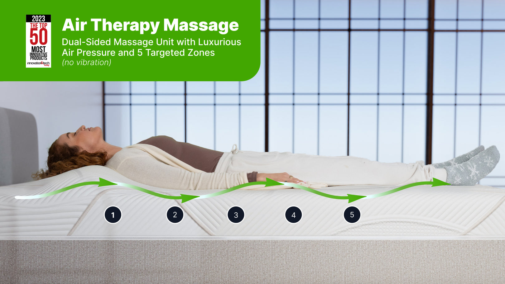 GhostBed Massage Mattress