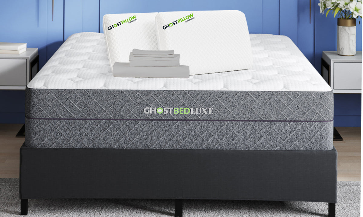 Comfort Bundle: Complete Mattress Set with Foundation | GhostBed®